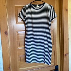 Mini striped dress